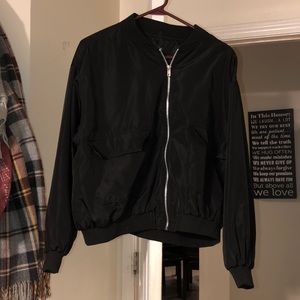 Black Bomber Booboo jacket